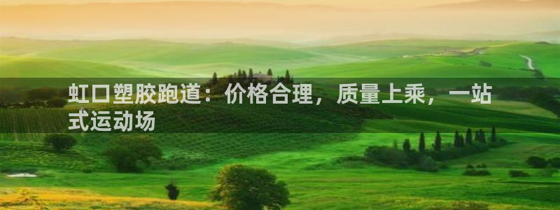 谈球吧app官网下载安卓：虹口塑胶跑道：价格合理，质量上乘，一站
式运动场