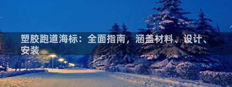 谈球吧体育app下载足球：塑胶跑道海标：全面指南，涵盖材料、设计、
安装
