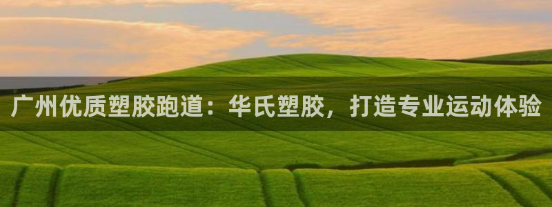 谈球吧体育在线：广州优质塑胶跑道：华氏塑胶，打造专业