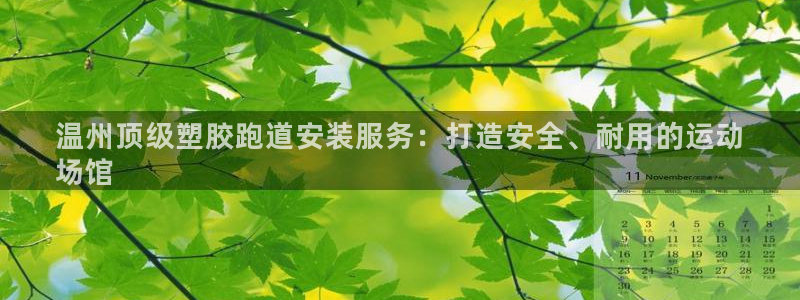 谈球吧体育官网在线入口：温州顶级塑胶跑道安装服务：打造安全、耐用的运动
场馆