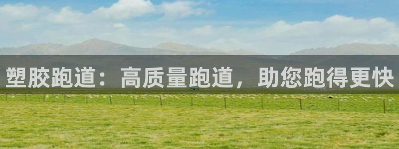 谈球吧APP：塑胶跑道：高质量跑道，助您跑得更快