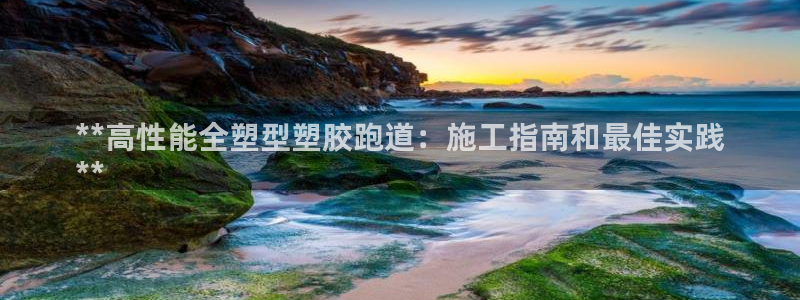 谈球吧真人：**高性能全塑型塑胶跑道：施工指南和最佳实践
**