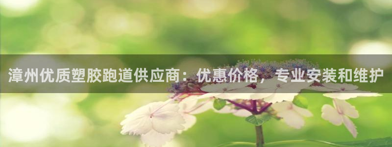 谈球吧体育综合台：漳州优质塑胶跑道供应商：优惠价格，专业安装和维护