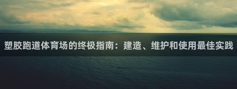 谈球吧体育app登陆不上：塑胶跑道体育场的终极指南：建造、维护和使用最佳实践