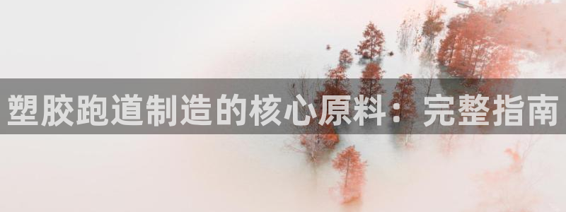 谈球吧app体育：塑胶跑道制造的核心原料：完整指南